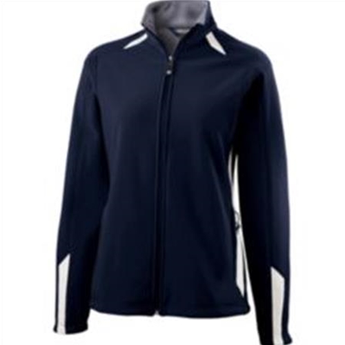 Pittsford LAX Ladies Navy/White Soft Shell Jacket