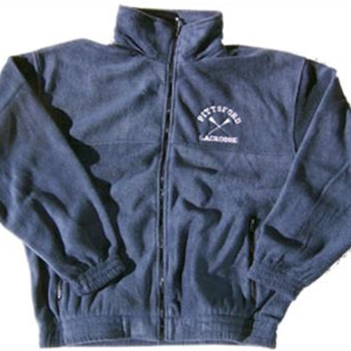 Pittsford LAX Adult Navy Blue Fleece Jacket