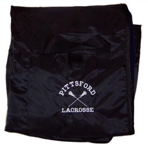 Pittsford LAX Navy/Black Fleece Blanket