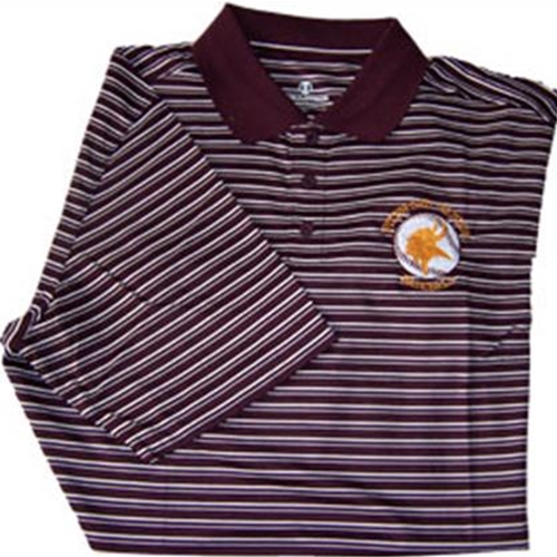 Pittsford Mendon Baseball Mens Maroon White Holloway Helix Dry Excel Polo