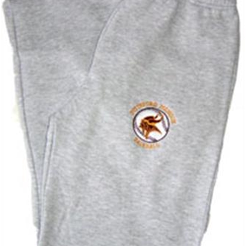 Pittsford Mendon Baseball Adult Grey Sweatpants