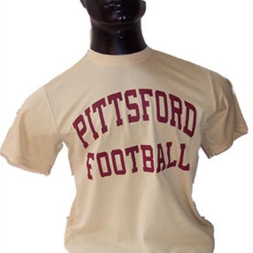Pittsford Panthers Football Youth Vegas Gold Dry Core Tee