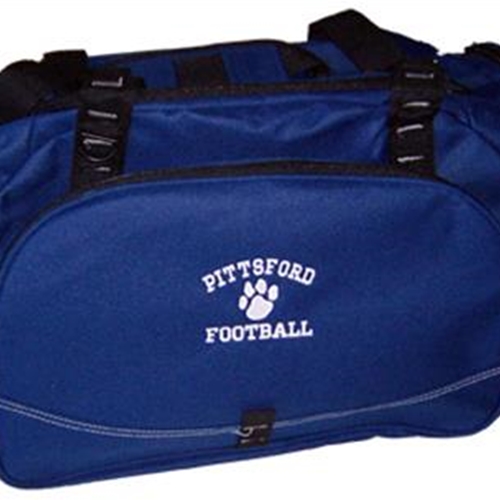 Pittsford Panthers Football Navy Gym Bag