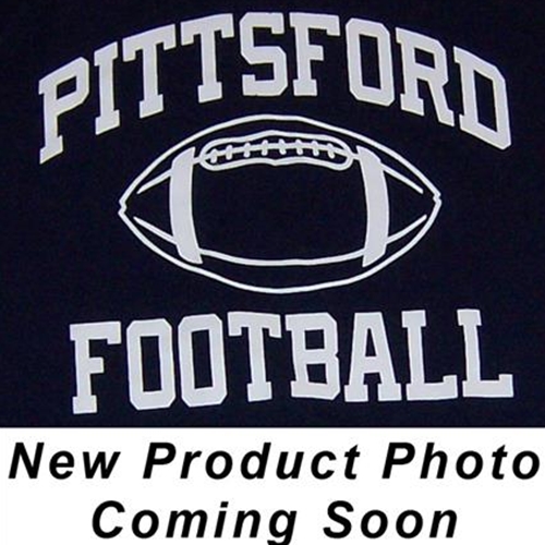 Pittsford Panthers Football Adult Navy and White Hooded Sweatshirt