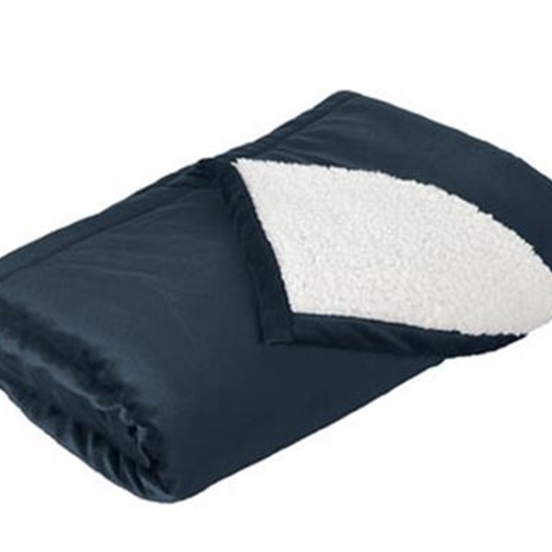 Pittsford Sutherland Baseball Navy Mountain Blanket