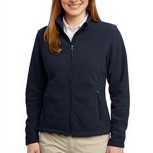 St. Rita School Adult Ladies Navy Full Zip Fleece