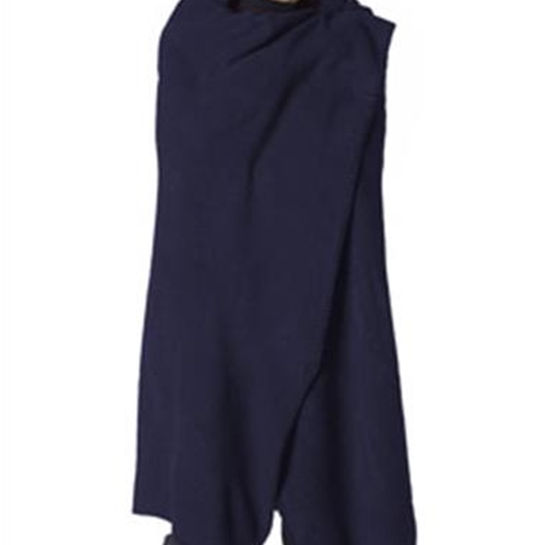 St. Rita School Navy Fleece Blanket with Strap - $23.00