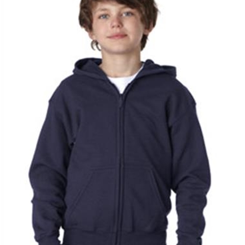 St. Rita School Youth Ash or Navy Full Zip Hoody