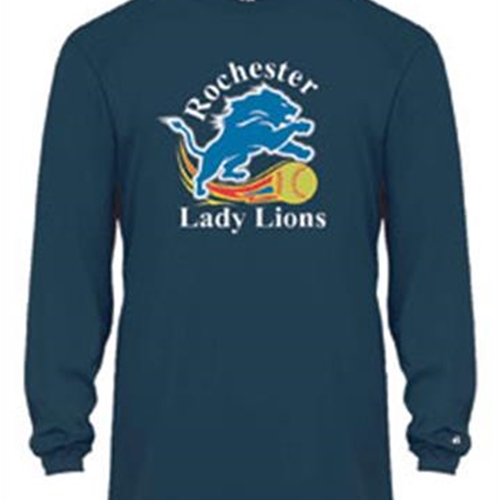 Rochester Lady Lions Adult L/S Performance Tee