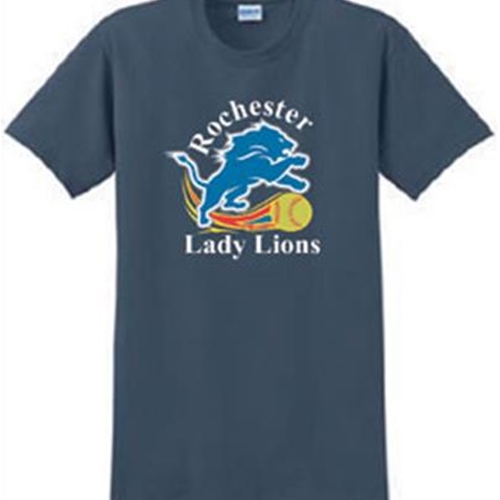 Rochester Lady Lions Adult 100% Cotton Tee