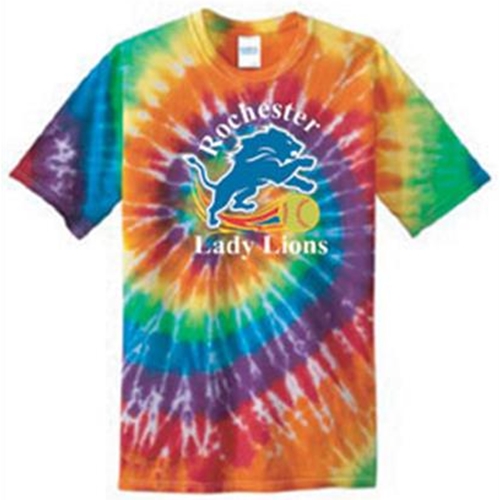 Rochester Lady Lions Adult Tie Dye Tee