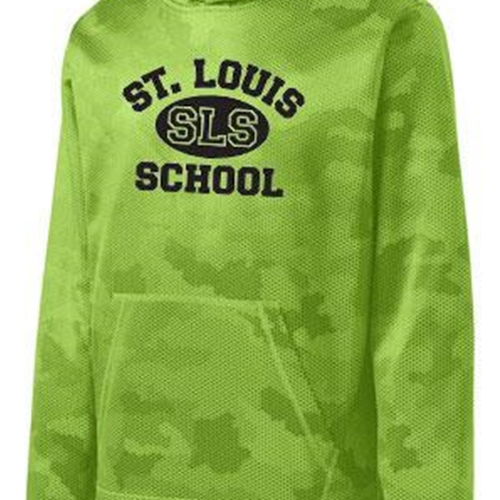 St. Louis School Youth Boys Lime Shock Hoody