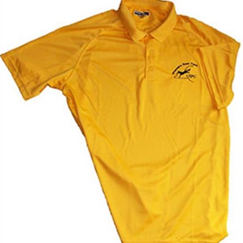 WNYUSPC Mens Gold Dry Zone Polo