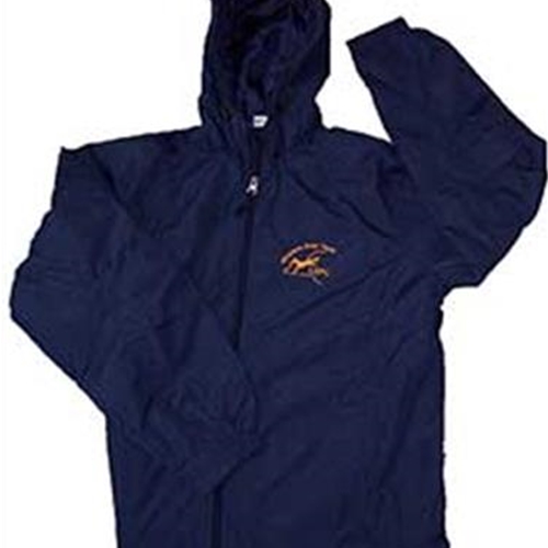 WNYUSPC Adult Navy Hooded Raglan Jacket