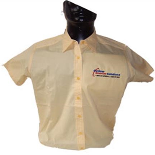 Custom Courier Solutions Ladies Short Sleeve Shirt