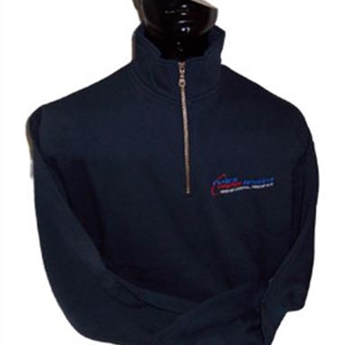 Custom Courier Solutions Adult 1/4 Zip Sweat Shirt