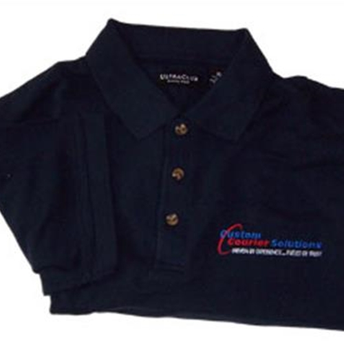 Custom Courier Solutions Men's Short Sleeve Golf Shirt