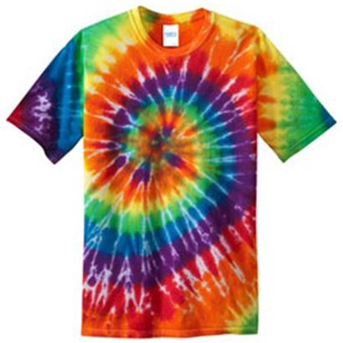 Allen Creek Elementary Adult Pinwheel Tie-Dye Tee