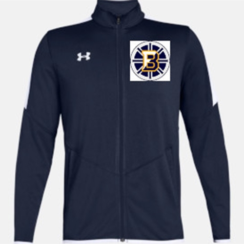 Bruins Hockey Men's Rival Knit Warm-up Jacket