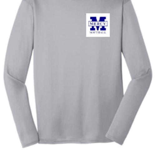 Mercy Softball Adult Performance Long Sleeve Tee