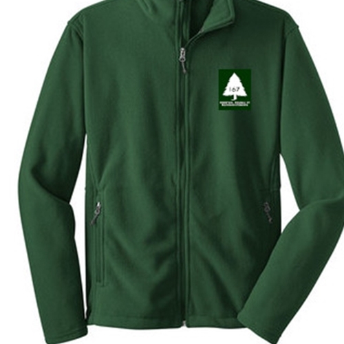 Troop 167 Adult Full Zip Fleece w/Custom Name