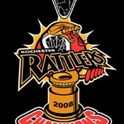Rattlers 2008 Adult MLL Champs Short Sleeve T Shirts