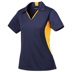Brighton LAX Ladies Navy Blue/Gold Polo