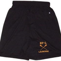 Honeoye Falls-Lima Adult Black Performance Shorts