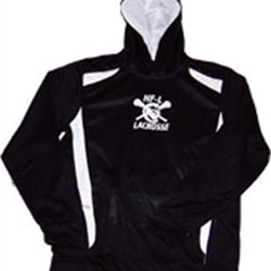 Honeoye Falls Lima Adult Black/White Hype Hoody Sweatshirt