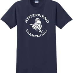 Jefferson Road Elementary Adult Cotton Tee - $15.00