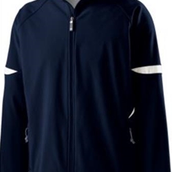 Pittsford LAX Mens Navy/White Soft Shell Jacket