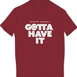 Pittsford Mendon Baseball Youth Holloway Zoom Tee