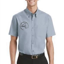 Nurse Practitioner Association Men's Short Sleeve Poplin Shirt