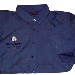 Villa of Hope Mens Non Iron Pinpoint Oxford