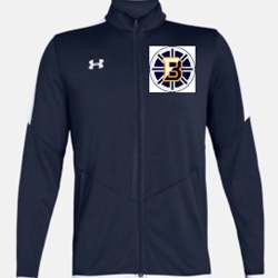 Bruins Hockey Men's Rival Knit Warm-up Jacket 