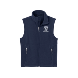 *Approved Uniform Item* St. Rita School Youth Fleece Vest - $28.00