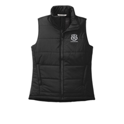 *New* St. Rita School Ladies Black Puffer Vest - $52.00