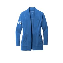 Ladies Microterry Cardigan - $40.00