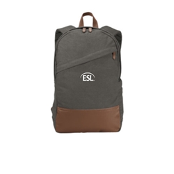 Cotton Canvas Backpack - $42.00