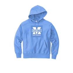 Mercy Softball Adult Champion Hooded Sweatshirt