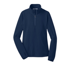 Ladies Microfleece 1/2 Zip Pullover - $28.00