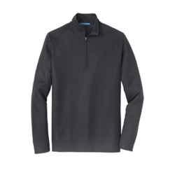 Adult Pinpoint Mesh 1/2 Zip - $30.00