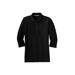 Ladies Silk Touch 3/4-Sleeve Polo - $25.00