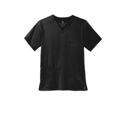 Wink Men's Black Premiere Flex V-Neck Top - $32.00