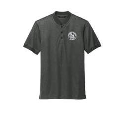 Adult Stretch Pique Henley - $26.00
