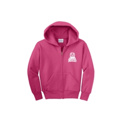 Youth Mascot Full-Zip Hooded Sweatshirt - $30.00