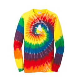 Adult Tie-Dye Long Sleeve Tee - $18.00