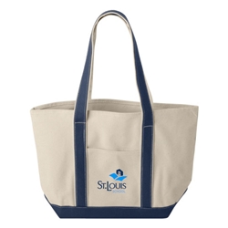 Large Cotton Canvas Tote Bag - $40.00