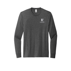 Unisex Long Sleeve Recycled Blend Tee - $18.00